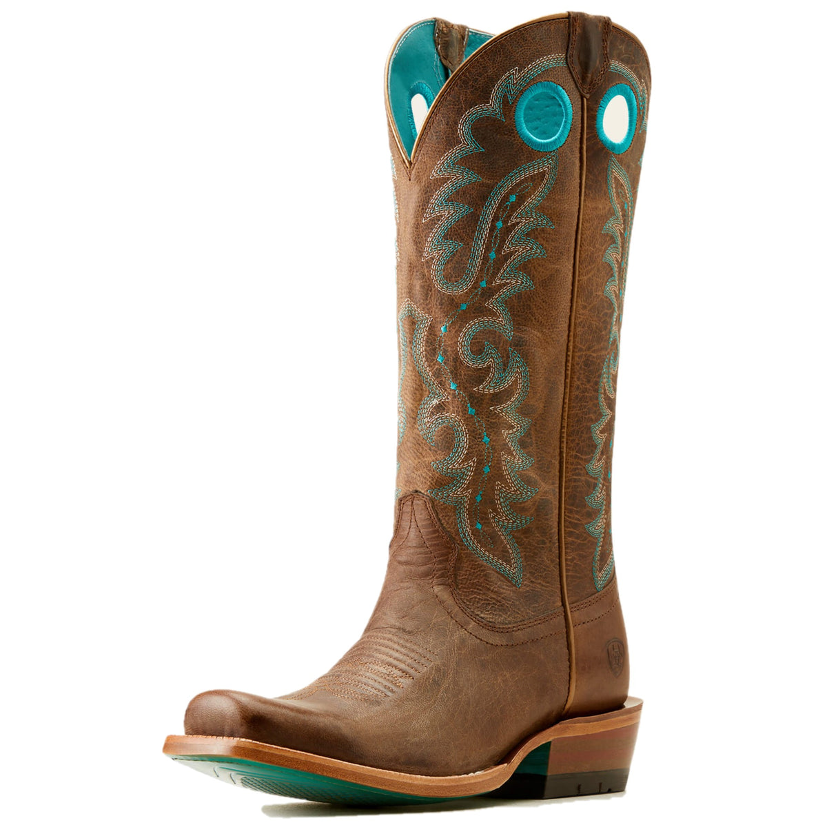 Bottes De Chasse Équestre Clarendon - Bleues - Modèle Hunter - Occasion (Paires Avant)