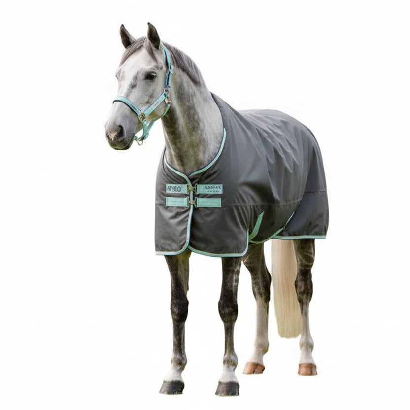 Couverture Refroidisseur Cheval Vert Taille M Pour Spectacle équestre Neuve