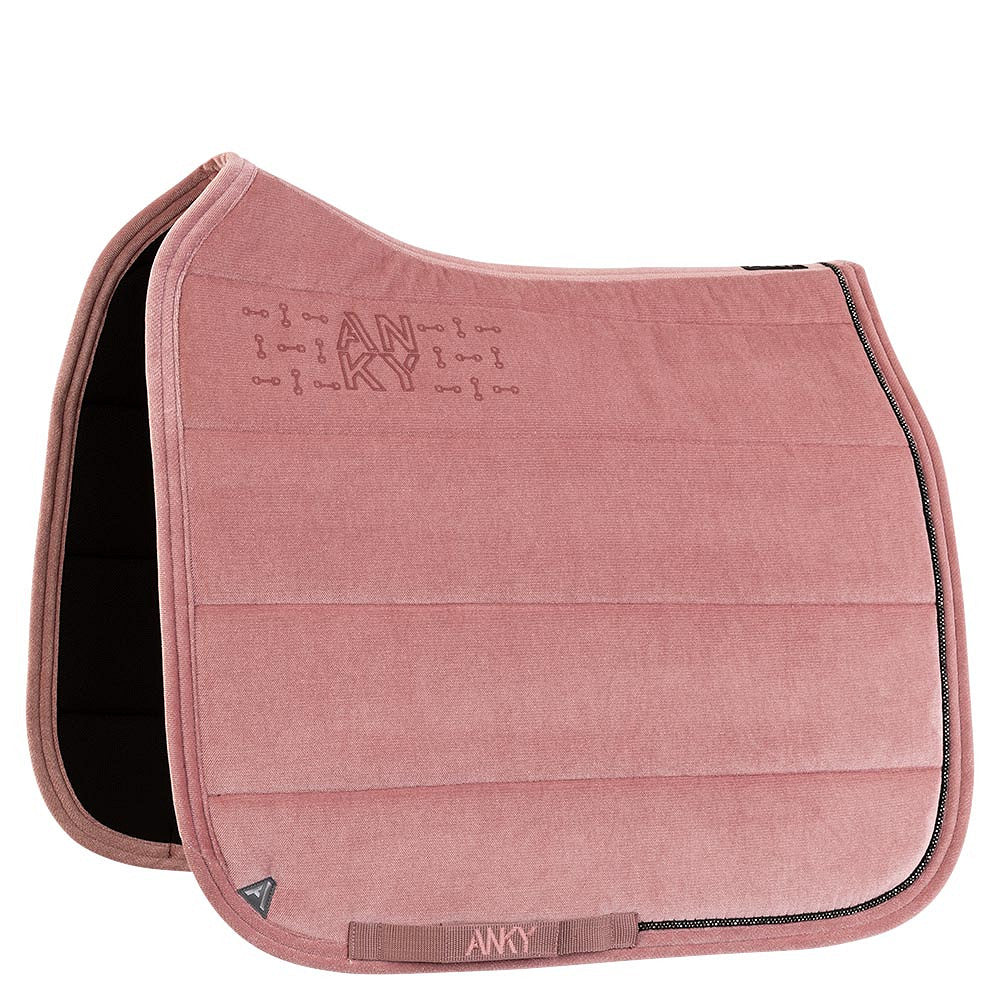 ANKY Tapis de Selle Twill Dressage Blanc/Noir ANKY Tapis de Selle Twill Dressage Blanc/Noir