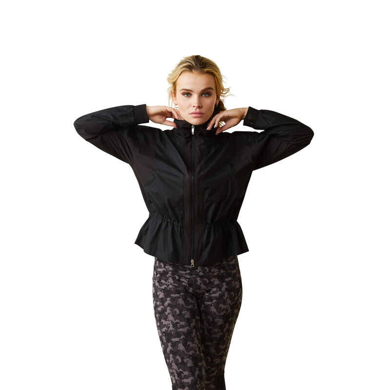 Manteau De Chasse Équestre Vintage Caldene - Taille Jeunesse - Noir - Occasion