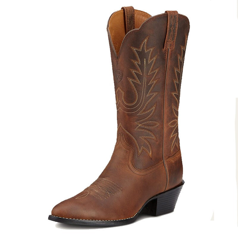 Bottes équestres Ariat Heritage Med Calf Reg femmes 7,5 cuir Bottes équestres Ariat Heritage Med Calf Reg femmes 7,5 cuir