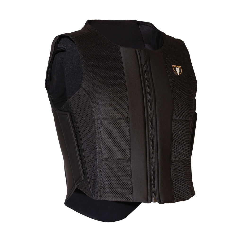 Gilet De Protection équestre Intec Eventer - Noir - Taille 34 - Côtés Réglables - Occasion