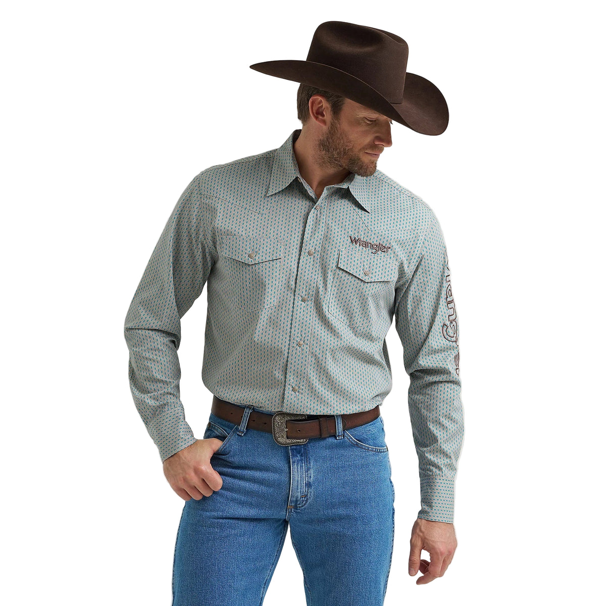 Chemise Wrangler Logo – Boutique équestre Centor