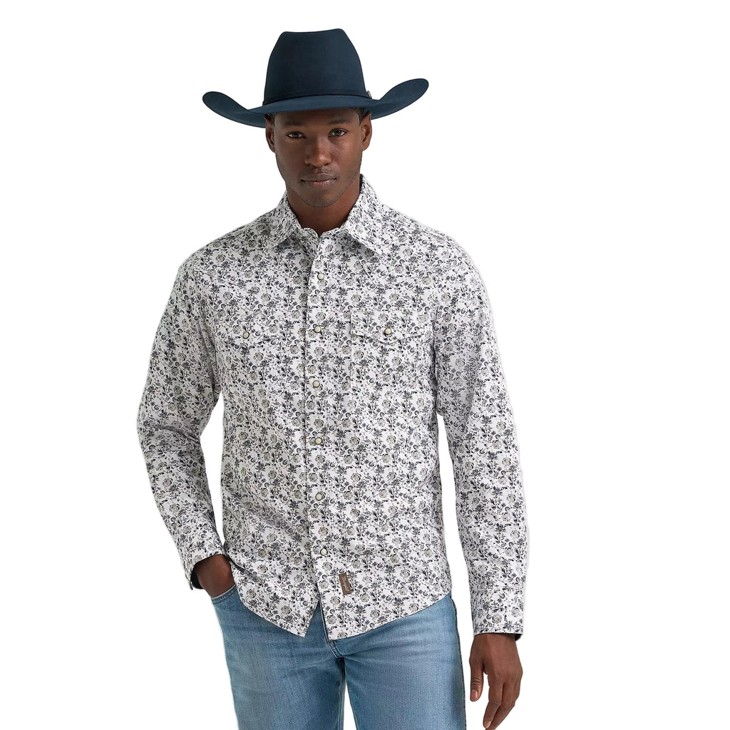 Chemise boutonnée coupe cowboy vintage Wrangler homme ... - eBay