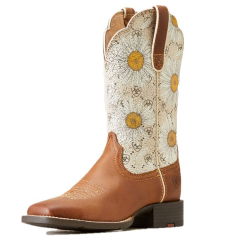 Bottes Ariat Round Up Wide Square Toe