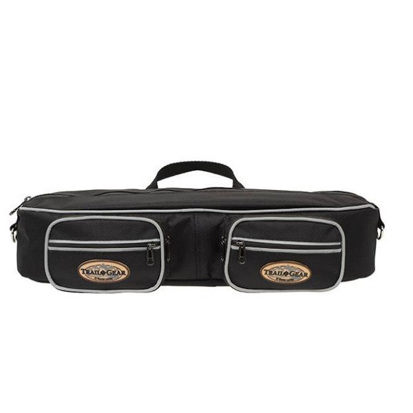 Sacoche De Selle Western Alfalah International, Cuir Véritable Noir, Classique, Neuve