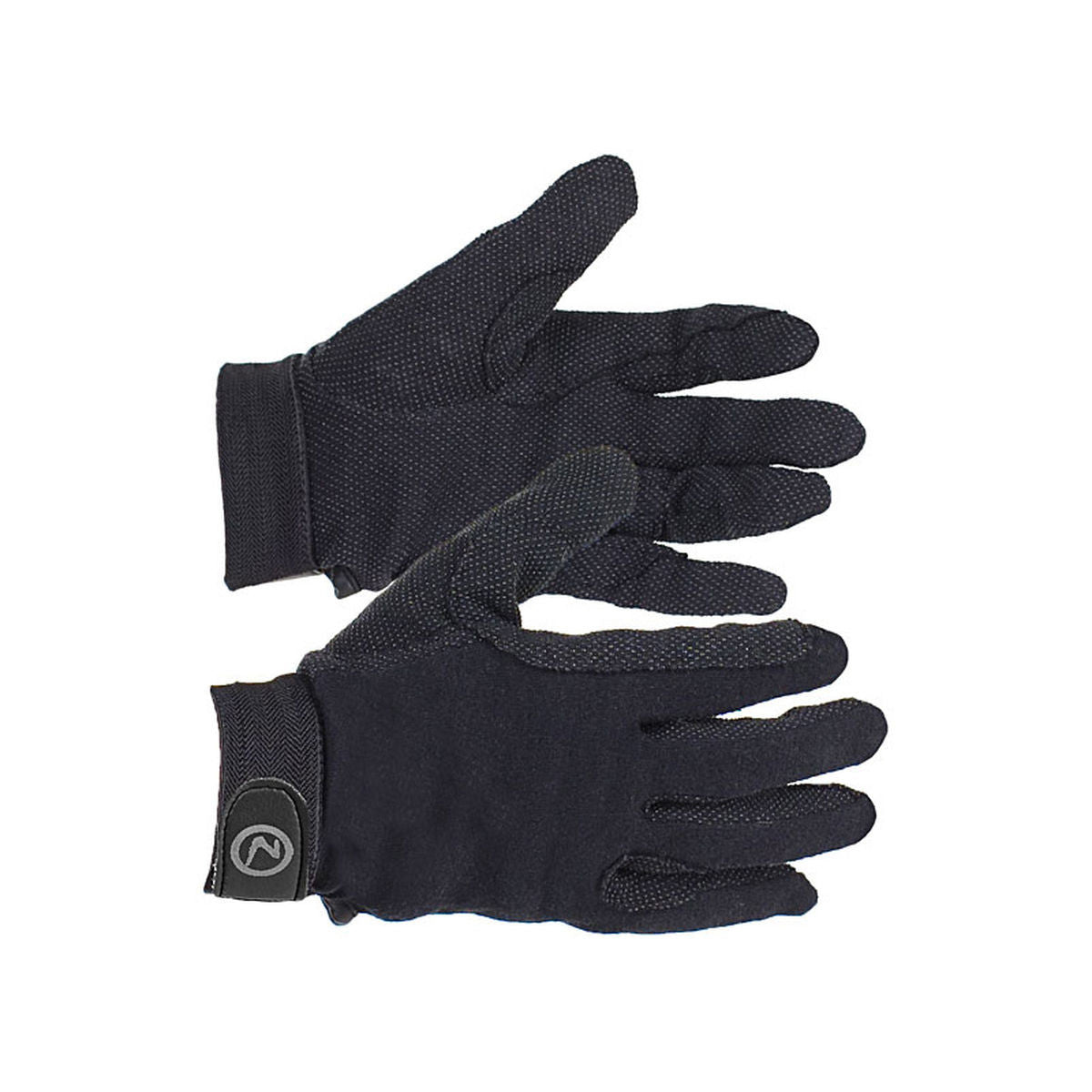 Gants d'équitation initiation coton T de T - noir - S - Sport