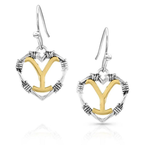 Boucles d'oreilles Montana The Love of Yellowstone