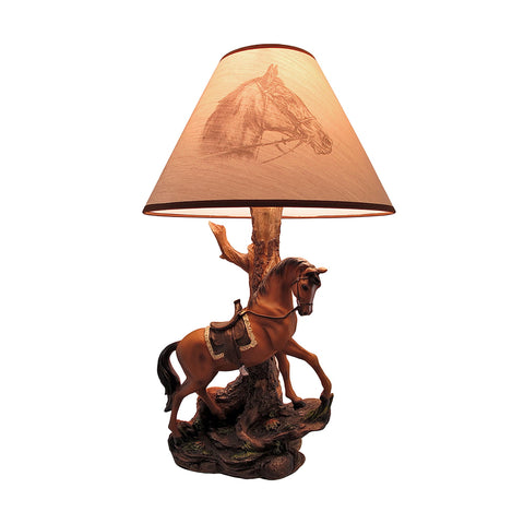 Lampe cheval
